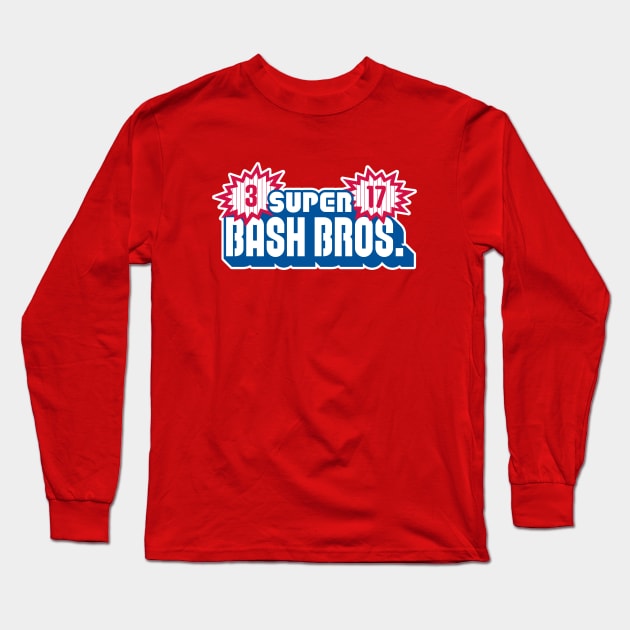 PHI Super Bash Bros - Red Long Sleeve T-Shirt by KFig21